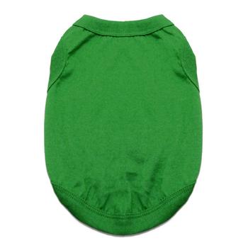 cotton dog tank emerald green