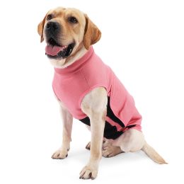 Dog Thunder Stress Anxiety Jacket Pink Grey Anti Anxiety Dog Vest Puppy Big Dog Comfort Coat For Dog Wholesale Dog Clothing (Color: pink)