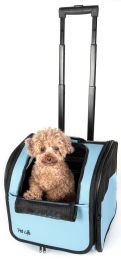 Wheeled Travel Pet Carrier (SKU: B24BLMD)