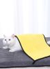 New coral velvet speed pet dry towel dog cat bath towel soft absorbent pet bath towel