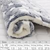 Reusable Bed Pet Cat Bed Dog Bed Thickened Pet Soft Fleece Pad Blanket Bed Mat Cushion Home Portable Washable Rug Keep Warm