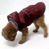 Reflective large dog pet raincoat puppy poncho waterproof windproof hooded raincoat; for small and large dog